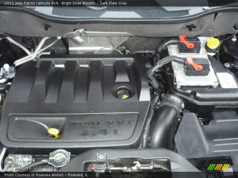 Bright Silver Metallic / Dark Slate Gray 2011 Jeep Patriot Latitude 4x4