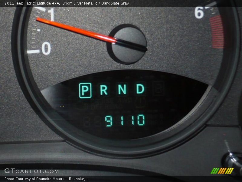 Bright Silver Metallic / Dark Slate Gray 2011 Jeep Patriot Latitude 4x4