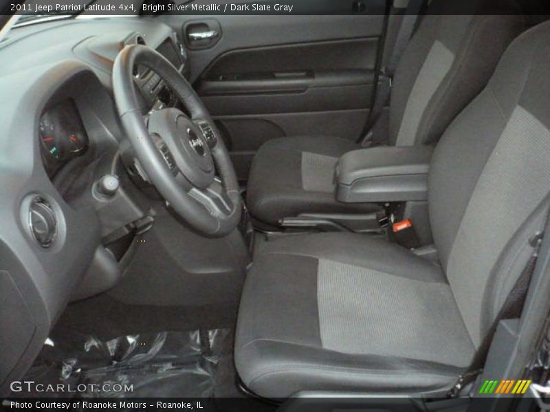 Bright Silver Metallic / Dark Slate Gray 2011 Jeep Patriot Latitude 4x4