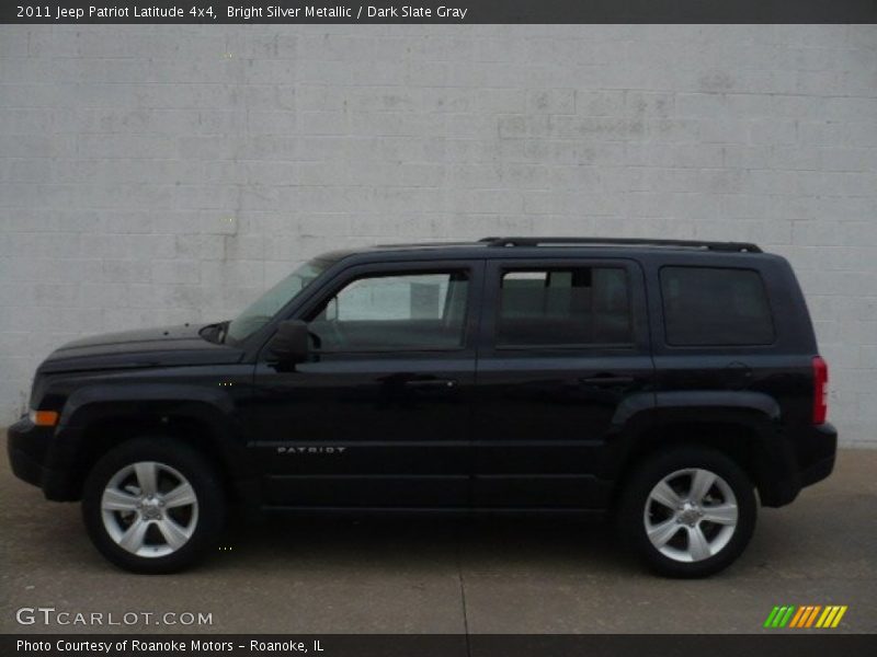 Bright Silver Metallic / Dark Slate Gray 2011 Jeep Patriot Latitude 4x4