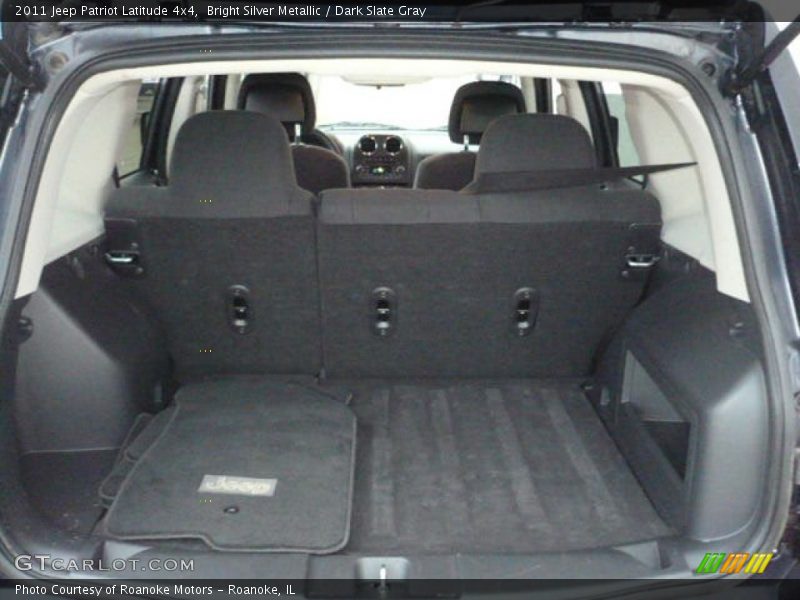 Bright Silver Metallic / Dark Slate Gray 2011 Jeep Patriot Latitude 4x4