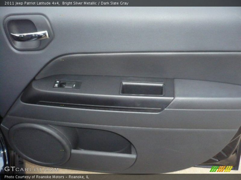 Bright Silver Metallic / Dark Slate Gray 2011 Jeep Patriot Latitude 4x4
