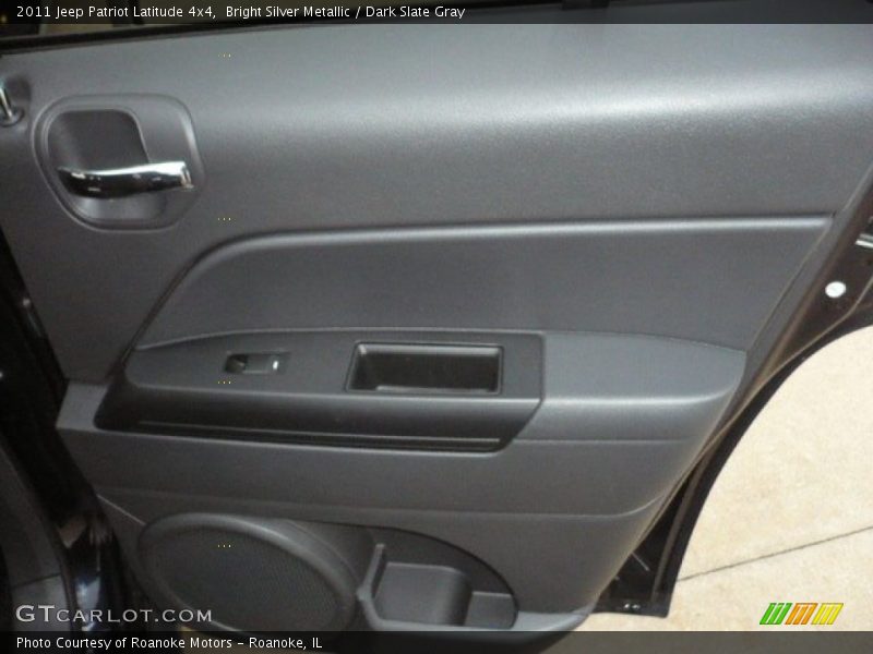 Bright Silver Metallic / Dark Slate Gray 2011 Jeep Patriot Latitude 4x4
