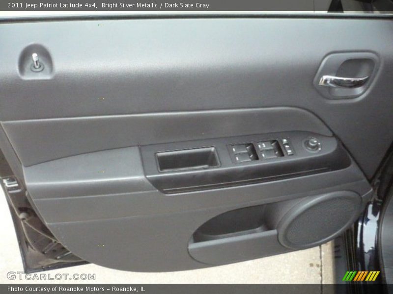 Bright Silver Metallic / Dark Slate Gray 2011 Jeep Patriot Latitude 4x4