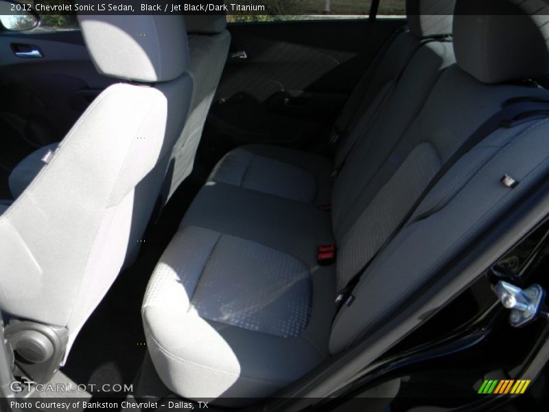Black / Jet Black/Dark Titanium 2012 Chevrolet Sonic LS Sedan