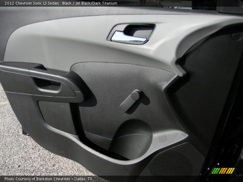Black / Jet Black/Dark Titanium 2012 Chevrolet Sonic LS Sedan