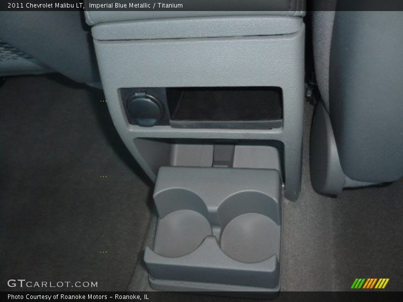 Imperial Blue Metallic / Titanium 2011 Chevrolet Malibu LT