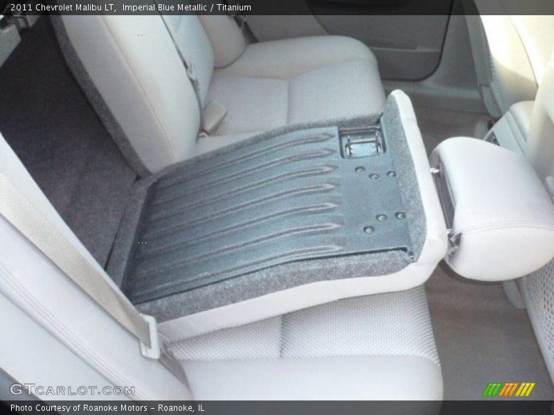 Imperial Blue Metallic / Titanium 2011 Chevrolet Malibu LT