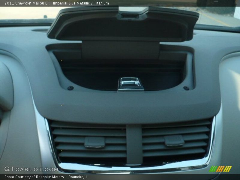 Imperial Blue Metallic / Titanium 2011 Chevrolet Malibu LT