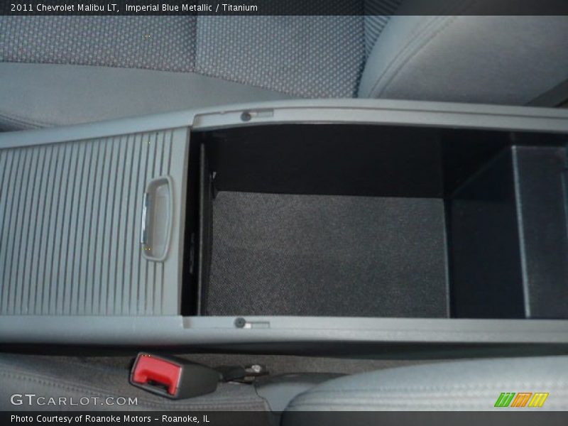 Imperial Blue Metallic / Titanium 2011 Chevrolet Malibu LT