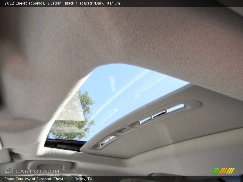 Black / Jet Black/Dark Titanium 2012 Chevrolet Sonic LTZ Sedan