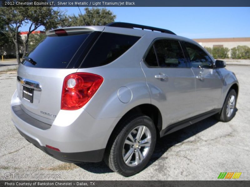 Silver Ice Metallic / Light Titanium/Jet Black 2012 Chevrolet Equinox LT