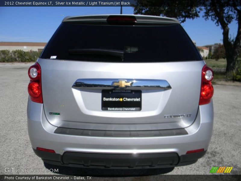 Silver Ice Metallic / Light Titanium/Jet Black 2012 Chevrolet Equinox LT