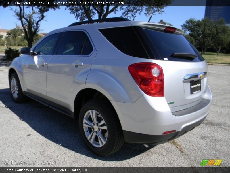 Silver Ice Metallic / Light Titanium/Jet Black 2012 Chevrolet Equinox LT