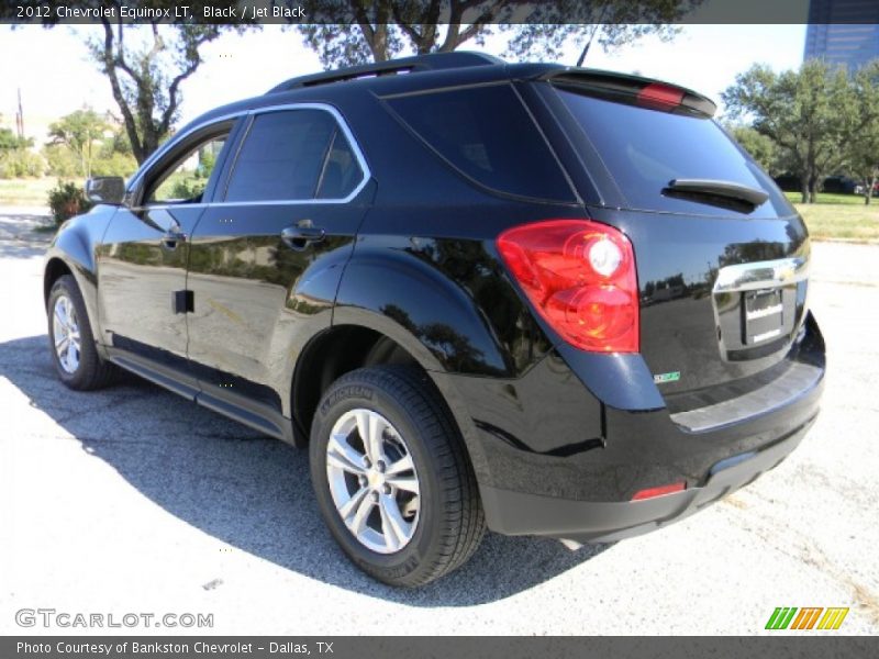 Black / Jet Black 2012 Chevrolet Equinox LT