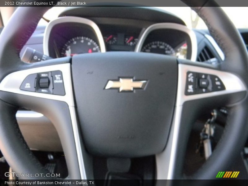 Black / Jet Black 2012 Chevrolet Equinox LT