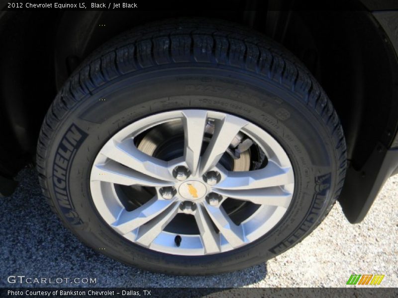 Black / Jet Black 2012 Chevrolet Equinox LS
