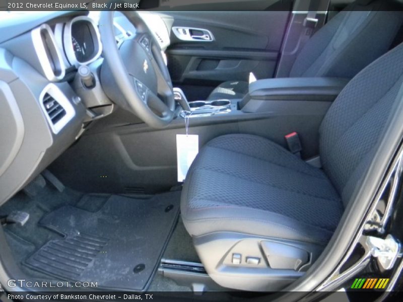 Black / Jet Black 2012 Chevrolet Equinox LS