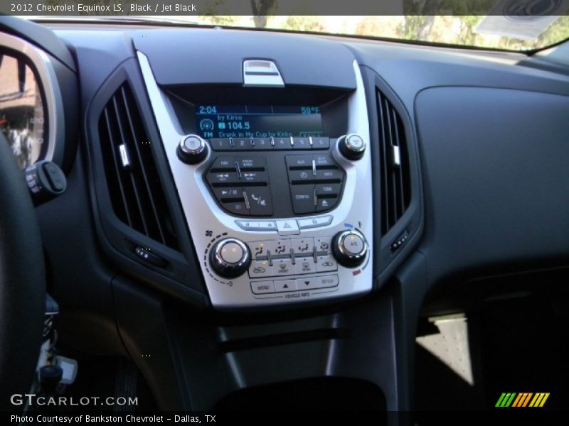 Black / Jet Black 2012 Chevrolet Equinox LS