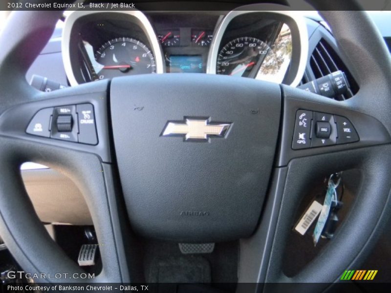 Black / Jet Black 2012 Chevrolet Equinox LS