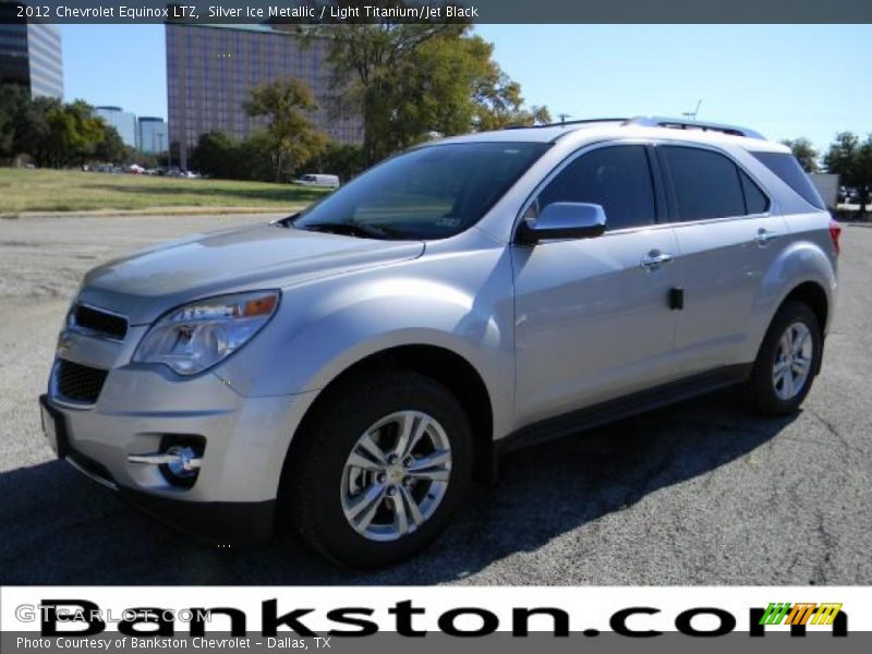 Silver Ice Metallic / Light Titanium/Jet Black 2012 Chevrolet Equinox LTZ
