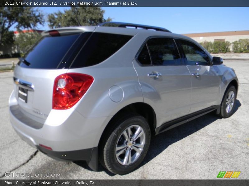 Silver Ice Metallic / Light Titanium/Jet Black 2012 Chevrolet Equinox LTZ