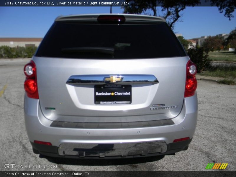 Silver Ice Metallic / Light Titanium/Jet Black 2012 Chevrolet Equinox LTZ