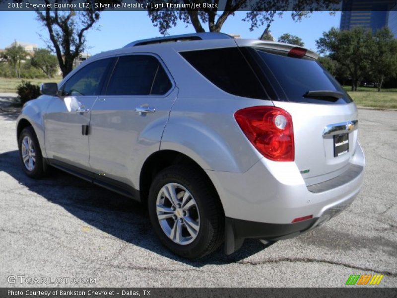 Silver Ice Metallic / Light Titanium/Jet Black 2012 Chevrolet Equinox LTZ