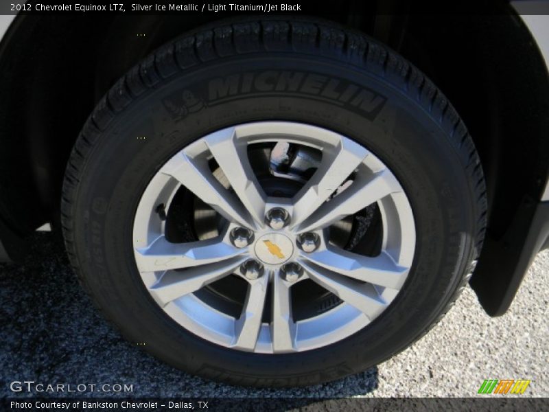 Silver Ice Metallic / Light Titanium/Jet Black 2012 Chevrolet Equinox LTZ