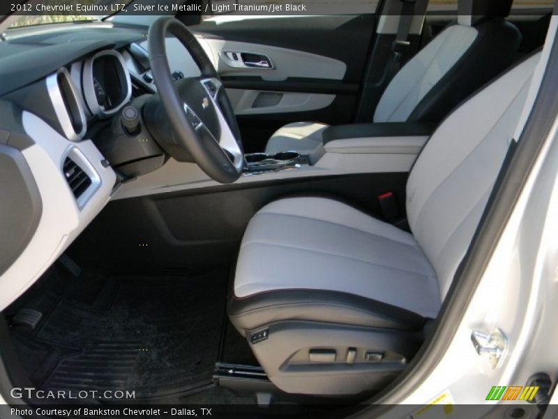 Silver Ice Metallic / Light Titanium/Jet Black 2012 Chevrolet Equinox LTZ