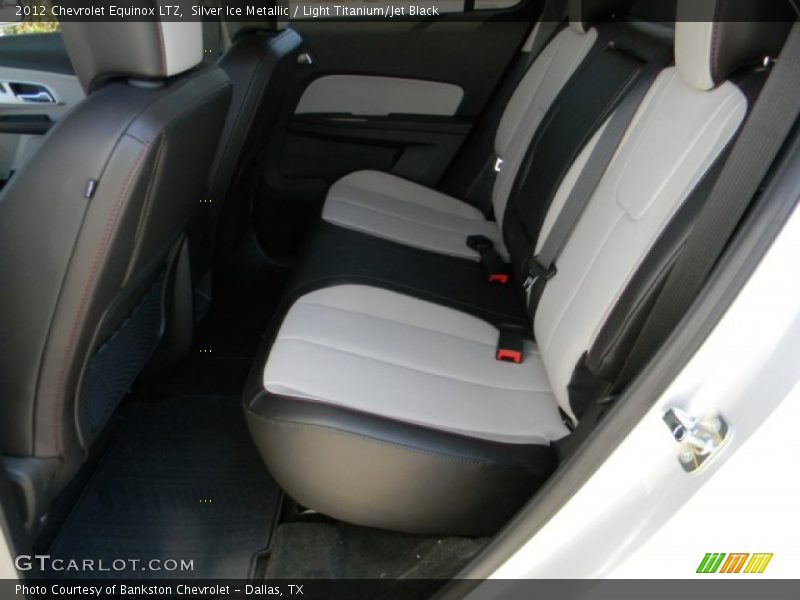 Silver Ice Metallic / Light Titanium/Jet Black 2012 Chevrolet Equinox LTZ