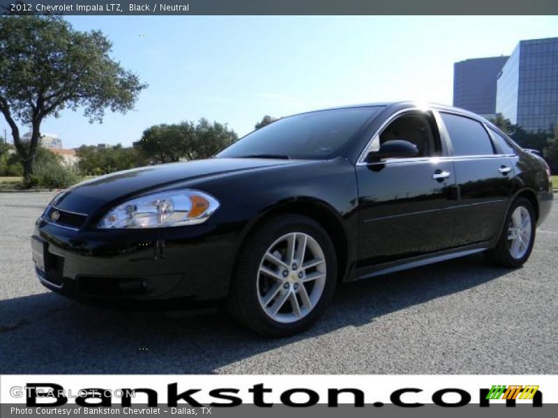 Black / Neutral 2012 Chevrolet Impala LTZ