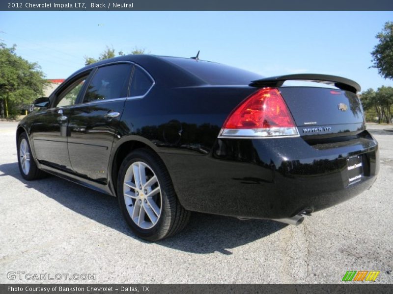 Black / Neutral 2012 Chevrolet Impala LTZ