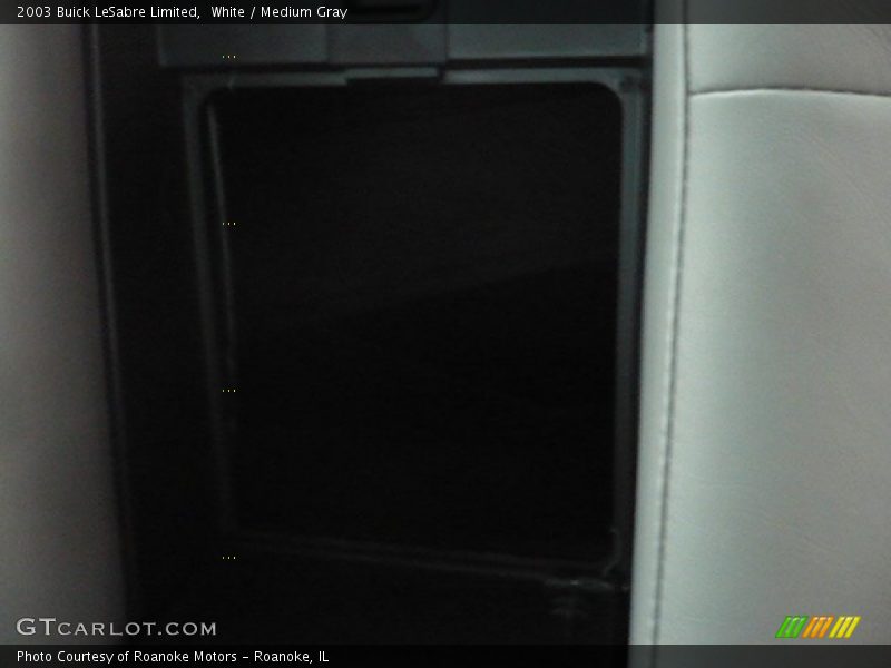 White / Medium Gray 2003 Buick LeSabre Limited