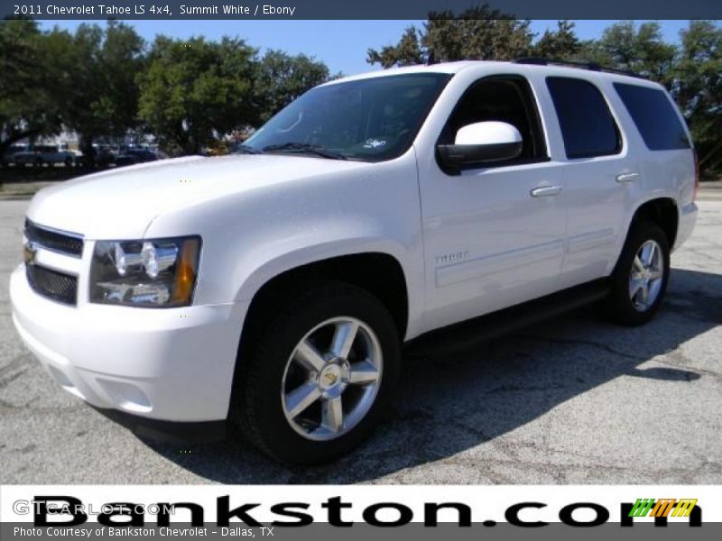 Summit White / Ebony 2011 Chevrolet Tahoe LS 4x4