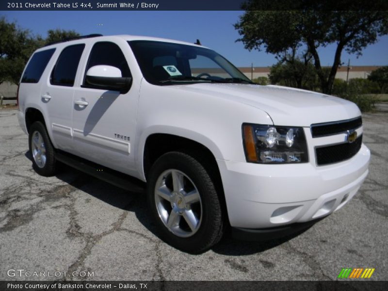 Summit White / Ebony 2011 Chevrolet Tahoe LS 4x4