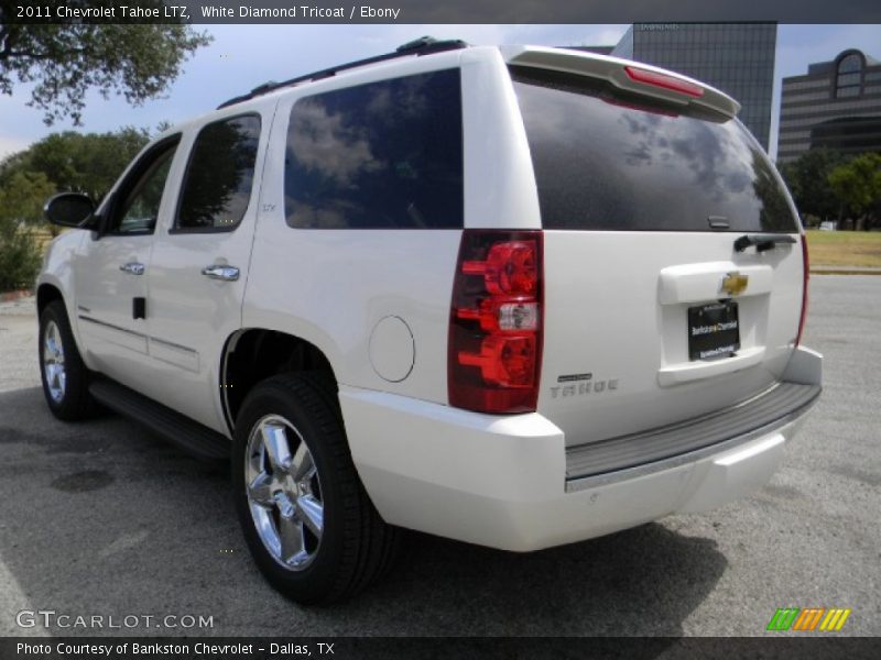 White Diamond Tricoat / Ebony 2011 Chevrolet Tahoe LTZ