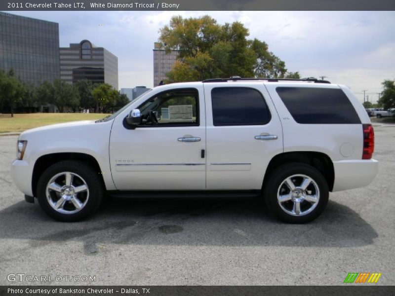 White Diamond Tricoat / Ebony 2011 Chevrolet Tahoe LTZ
