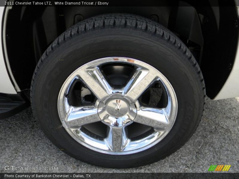 White Diamond Tricoat / Ebony 2011 Chevrolet Tahoe LTZ
