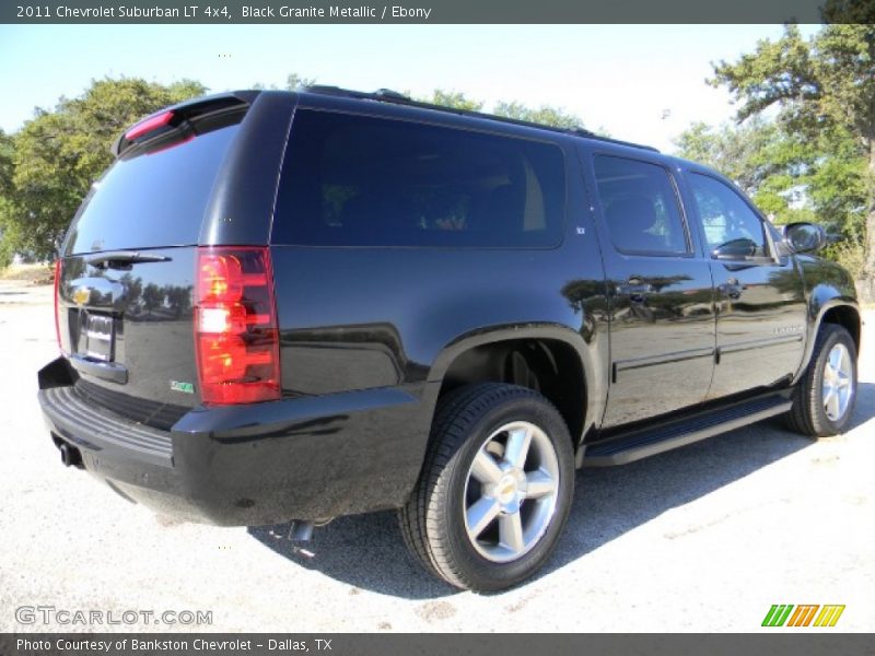Black Granite Metallic / Ebony 2011 Chevrolet Suburban LT 4x4