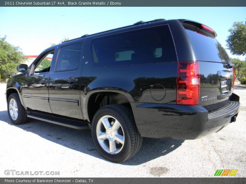 Black Granite Metallic / Ebony 2011 Chevrolet Suburban LT 4x4