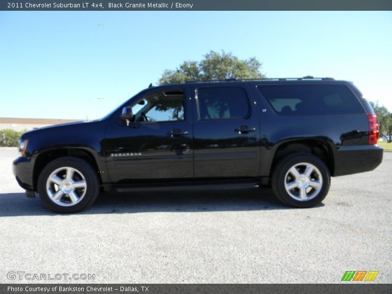 Black Granite Metallic / Ebony 2011 Chevrolet Suburban LT 4x4