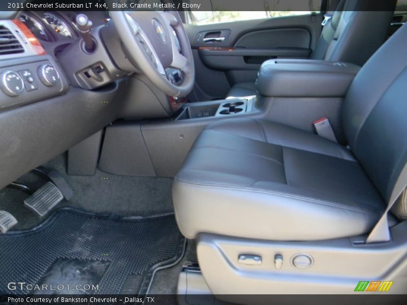 Black Granite Metallic / Ebony 2011 Chevrolet Suburban LT 4x4