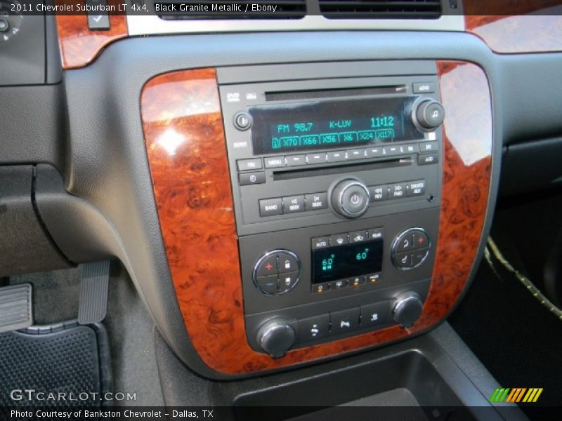 Black Granite Metallic / Ebony 2011 Chevrolet Suburban LT 4x4