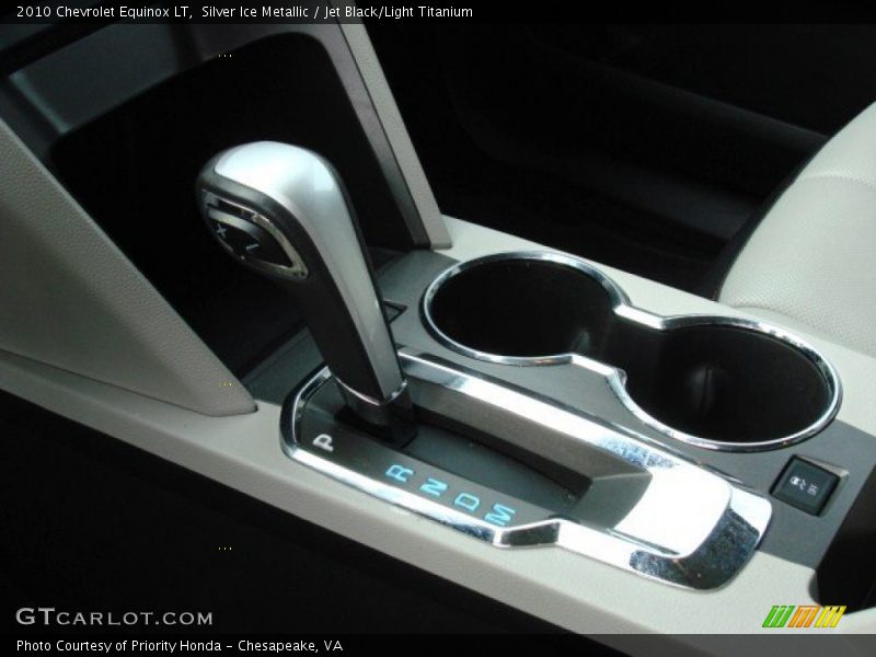 Silver Ice Metallic / Jet Black/Light Titanium 2010 Chevrolet Equinox LT