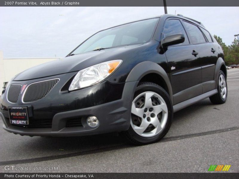 Abyss Black / Graphite 2007 Pontiac Vibe