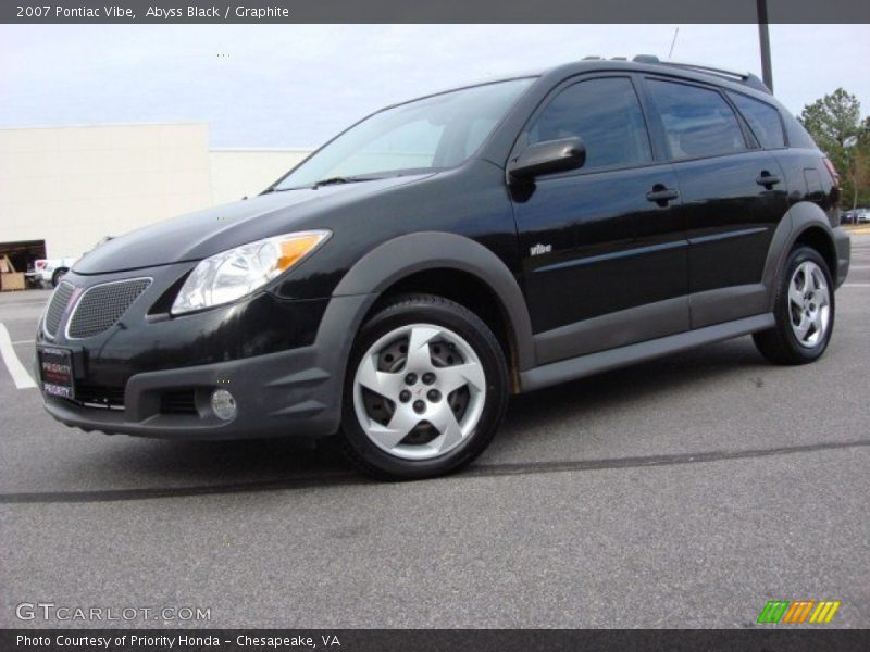 Abyss Black / Graphite 2007 Pontiac Vibe