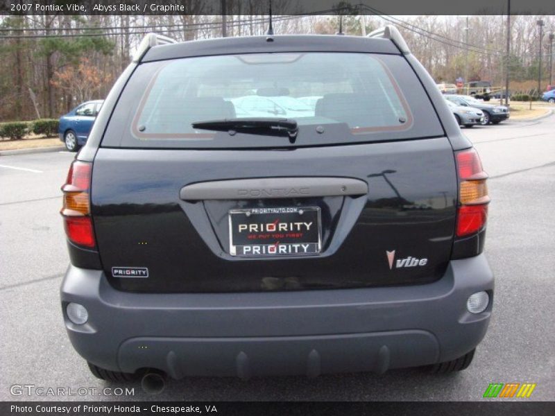 Abyss Black / Graphite 2007 Pontiac Vibe