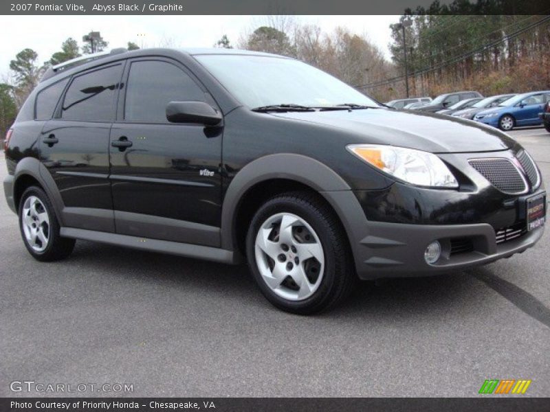 Abyss Black / Graphite 2007 Pontiac Vibe
