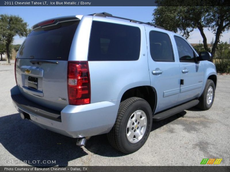 Ice Blue Metallic / Ebony 2011 Chevrolet Tahoe LT